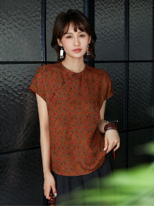 Elegant Silk Womens Blouse