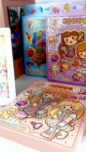 ครอสติสคริสตัล พร้อมกรอบ Diamond Painting ภาพวาดเพชร ภาพติดเพชรพร้อมกรอบรูป น่ารัก DIY ของเล่นเด็ก