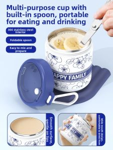 WANGLIMIAO | Bữa Sáng Yến Mạch Qua Đêm Cốc Di Động