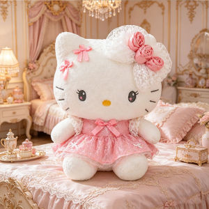 RONGMENGSHIJIE | Large Hello Kitty Plush Toy