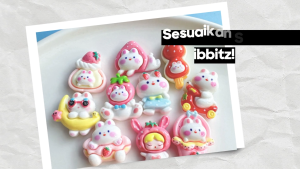 Aksesoris Hiasan Sandal Lucu Karakter Kartun – Aksesoris Sandal Warna-Warni Untuk Anak & Dewasa AAT