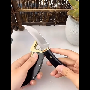 🔪【ส่งจากไทย】✅ถูกสุด มีดพกอเนกประสงค์ แข็งแรง ทนทาน พร้อมซองลอคแบบพิเศษ ( SatyLock Knife) K60