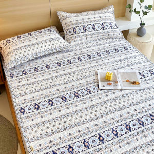 ENXING | Cotton Traditional Cooling Mattress Pad 3 Piece Set