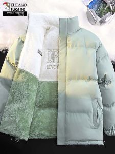 TUCANO | Double-Sided Wear Standing Collar Cotton Coat