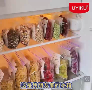 SAVELIVING Zipper Bags Resealable Bag Zip lock Bag For Food Storage Dry Frozen Freezer Plastic Bag Stock Bag - Food grade -耐冷热 -双筋条 -不渗漏