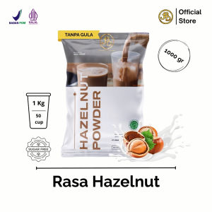 Bubuk Minuman Premium HAZELNUT 1Kg || Jakarta Bubble Drink | BPOM&HALAL
