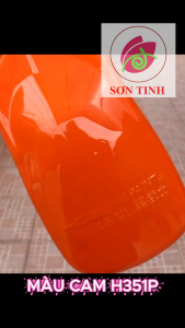 Sơn xịt Samurai màu Cam Ngọc Trai - H351P xe máy ô tô