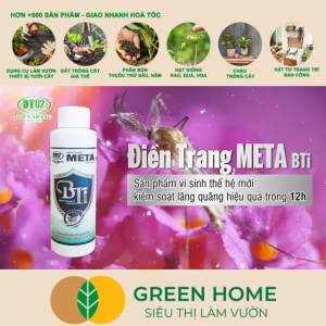 Chế Phẩm Diệt Bọ Gậy Lăng Quăng GreenHome Meta BTi Chai 100ml Ngăn Ngừa Sốt Xuất Huyết Sốt Rét
