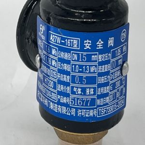 Spring Loaded Safety Valve A27W-10T A27W-16T for Air Storage Tank Steam Boiler Exhaust Pressure Relief Valve Hardware Tools