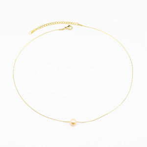 CARLIDANA | Irregular Pearl Pendant Necklace