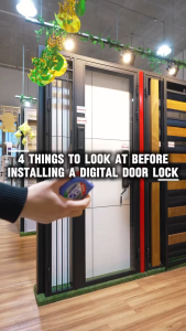 XENO Smart Bundle - Digital Door Lock + Gate Lock | In-built Door Viewer & Doorbell | 3Y Warranty