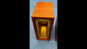 Loa treble rời vỏ gỗ họng màu đồng củ kèn 450 có mạch phân tần chống cháy hàng cao cấp giá - 1 chiếc