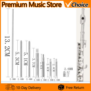 IRIN | Piccolo Repair Parts Set 10Pcs Steel Shaft Screw Repair Tools Woodwind Instrument Repair Maintenance Kit Short Flute Accessories