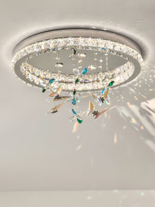 JIASHIDA | Luxury Crystal French Style Round Chandelier LED Light