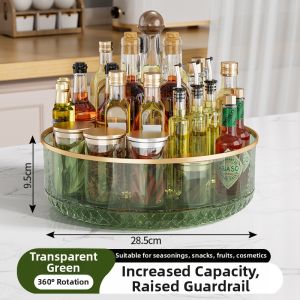 Rotatable Spice Organizer Rack