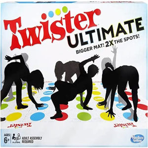 Twister Ultimate Bigger Mat More Colored Spots Family Kids Party Game Parent-child Game Board Game Body Twist Multiplayer Party