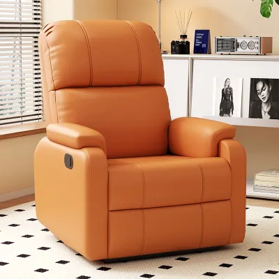 Electric Recliner Sofa Single User First-class Leather Relaxing Massage Rocking