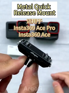 【STOCK】aMagisn compatible with lnsta360 X6/X4 Air/X5/Ace Pro2/X4/Ace/Ace Pro/X3/GoPro 12 metal magnetic quick release with 1/4 Screw Mount sports camera accessories