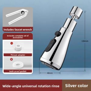 YEMO | Splash-Proof Extendable Kitchen Faucet with Universal Joint and Pressure Boost