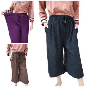 Women 3/4 Pants Plus Size Loose Pants