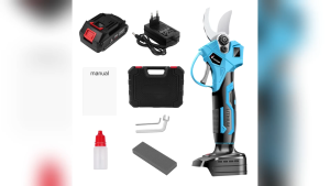 Gunting pemangkas nirkabel Gunting dahan elektrik Portabel Pruning shear Gunting taman listrik Gunting Taman Elektrik Tampilan digital Rentang pemotongan 0-25mm