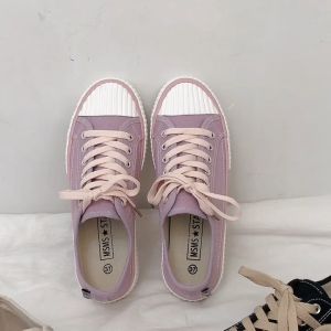 Masterbag - Sepatu Kanvas Wanita Gaya Korea Signiture Women Canvas Shoes