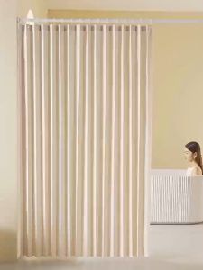 ม่านห้องน้ำ ผ้าม่านห้องน้ำฉากกั้นห้องน้ำ กันน้ำกันเชื้อรา ผ้าม่านห้องน้ำ 120x180cm 180x180cm 240x200cm Shower Curtain