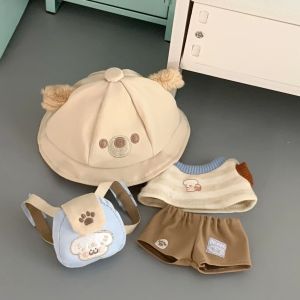 Adorable Cotton Doll "Dog Hook Panini" Plush Toy Doll Clothes Set Cute Fabric Doll Clothing Replacement Trendy Collectible