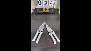 Tang Dekrustasi Kabel / Pengupas Kawat Multifungsi / Alat Tang Pemotong Pengupas Kabel Listrik