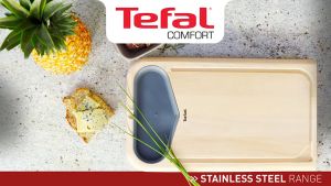 Tefal Comfort Chef Knife with Cover 15cm (K22131) (Cooking Utensils/ Spatula/ Perkakas Memasak/ Pisau)