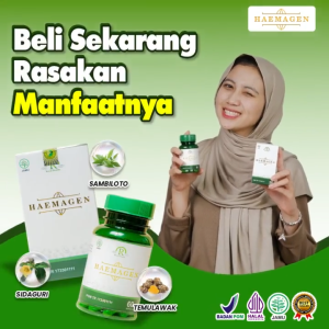 Haemagen Original 60 Kapsul – Herbal Ampuh Atasi Jamur & Gatal Kulit
