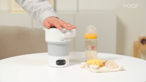 VOAR Easy Electric Pot M1 Foldable Milk Powder Pot Portable Mini Travel Temperature Control Coffee Pot Travel Silicone Electric Kettle