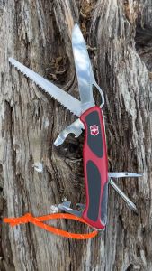 VICTORINOX Ranger 174 W Grip Large Pocket Knife with 17 Functions มีดพับสวิสฯ แถมซองหนังแท้!!