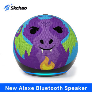 Kids Bluetooth Speaker Owl Design With Alexa Function Newest Model Mini Desktop Speaker High Fidelity Sound Portable Wireless Au