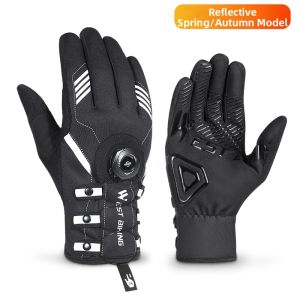 West Biking | Windproof Thermal Cycling Gloves Full Finger