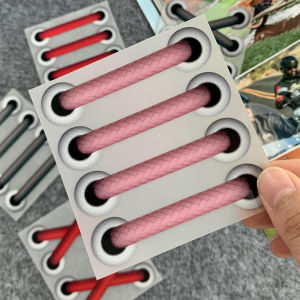 Simulated Shoelaces Reflective Stickers Taping Patch Jdm Car Motorcycle Stickers Bumper Fender Funny Creative Decorative Decal