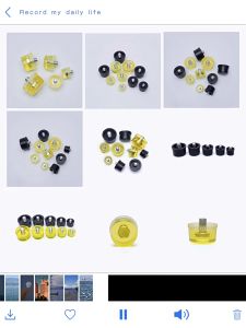 ลลิเมตรยางค้อนหัวคู่หน้าทำงานยางลูกปัดค้อนกับเปลี่ยนค้อนไนล่อนหัวตะลุมพุกเครื่องมือ25/30/35/40cm