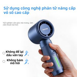 Remax | Quạt Mini Cầm Tay Mạnh Mẽ Và Ít Ồn