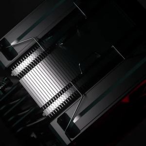 Power Train X-GAMERX MK8 Air Cooling CPU Radiator 6 Heat pipes Radiator ARGB Dual Fan LCD Screen Cooler INTEL LGA1700 1200 AM5