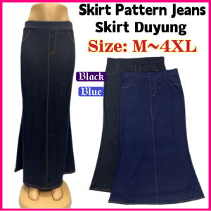 [READY STOCK] #LADIES GOOD ELASTIC LONG SKIRT  M-4XL / SKIRT PANJANG WANITA M-4XL
