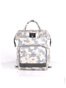 GMSHOP Large Capacity Backpack With Insulated Bottle Compartment Bag Diaper Travel Bag Mummy Bag Lampin Bayi