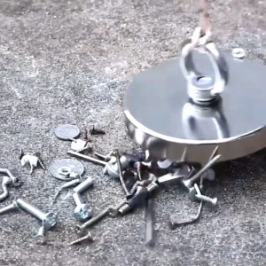 JULO Magnet Neodymium 20 MM Beban Maksimal 9 KG – Strong Magnet Neodymium Gantungan Hook Diameter 20 MM Magnet Mini Serbaguna Super Kuat