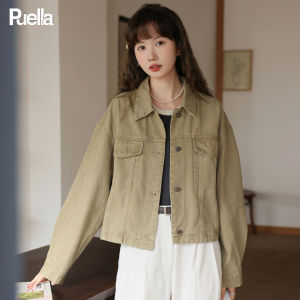 puella | Korean Fashion Style Loose Versatile Slim Denim Jacket