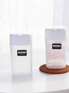 LEC ขวดผงสำหรับเก็บผงในครัวกันความชื้นพร้อมฝาปิดสำหรับโรยผงปรุงรสผงดิบขวดผงพริกไทยยี่หร่าพร้อมฝาปิด