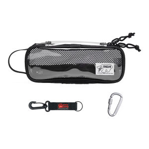 Transparent Water-Proof Large Capacity Pencil Case Waterproof Student SUPPLY Bags Portable Light-weight Geometry Pattern Zipper Close Pencil Box