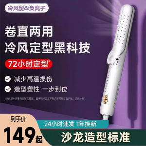 AUX Negative Ion Hair Straightening Iron Anti-Scalding Low Temperature Hair Styling Tool for Women Travel Home Salon Use