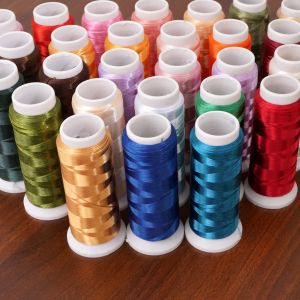 1200 Meters/Lot Polyester Velvet Wrapped Thread For String Bracelet Braided Cord DIY Tassels Beading String Thread