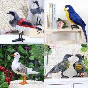 Mô Hình Chim Giả Bằng Lông Chim Trung Quốc Thủ Công Trang Trí Phòng Khách Phòng Ngủ Phòng Ăn Phòng Tắm Phòng Làm Việc