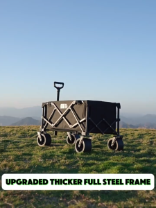 (SG Stock) 300L Outdoor Wagon Trolley Foldable Shopping Cart Camping Tool Truck Portable Camp Car营地车