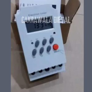 PROMO CHINT Microcomputer Digital Timer Switch Relay 16 Program 220V/30A MCB Digital Listrik KG316T